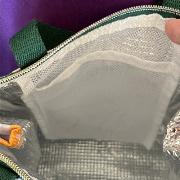 Kate Spade White and Green Orange Floral Tote - Picture 2 of 4